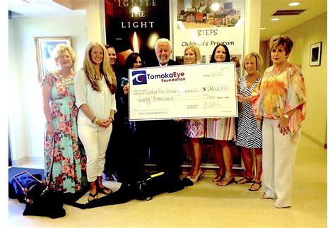 Tomoka Eye donates to Center for Visually Impaired | Observer Local News | Palm Coast Observer ...