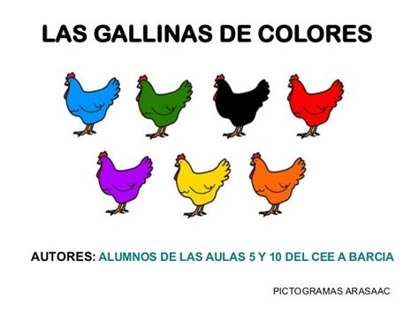 CUENTO LAS GALLINAS DE COLORES