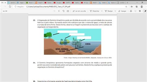 Pet Geografia Ano Vol Exerc Cio Semana Youtube