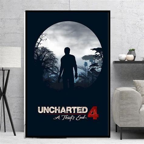 Uncharted 4 Poster Uncharted Poster Game Series Print - Etsy