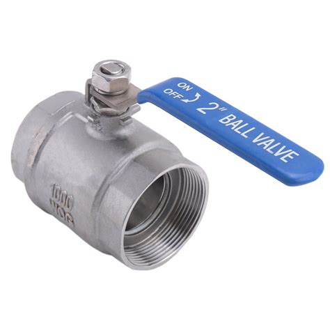 Ball Valve Female Thread 2 Inch 304 Stainless Steel Full Port Female