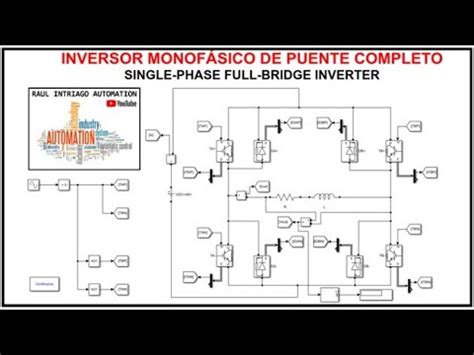 Inversor Monof Sico De Puente Completo Ph Full Bridge Inverter