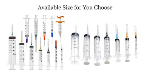 Syringe And Needle Sizes How To Choose Guide 47 OFF