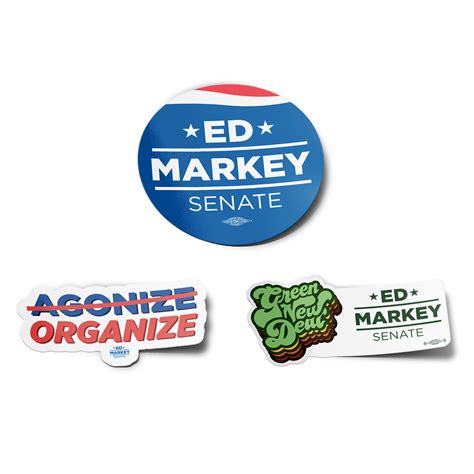 Ed Markey Sticker Pack – Ed Markey Campaign Store