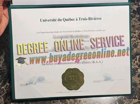 How To Get A Fake Universit Du Qu Bec Trois Rivieres Diploma Online