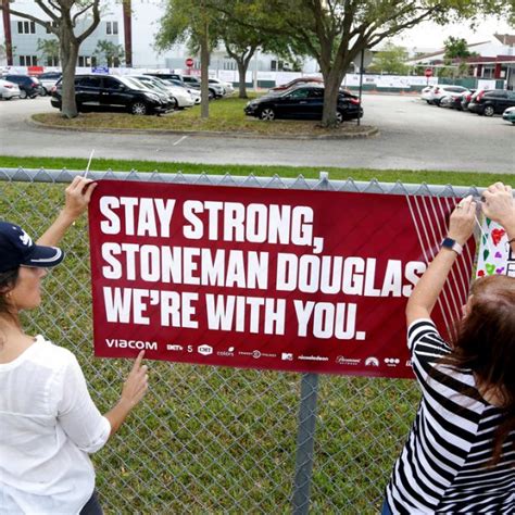 Students Return To Marjory Stoneman Douglas High School Wane 15