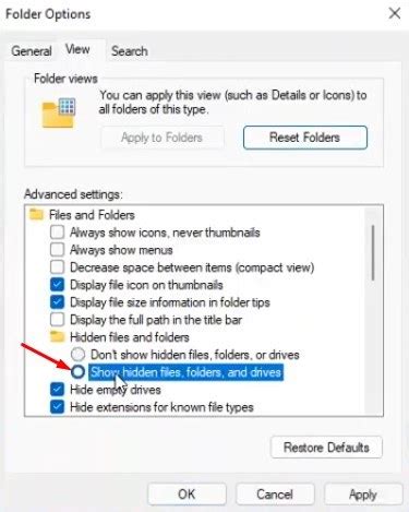 Comment Afficher Les Fichiers Et Dossiers Cach S Dans Windows