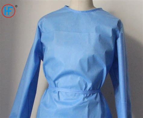 Disposable Medical Reinforced Fabric Surgeon Gowns Standard Sterile