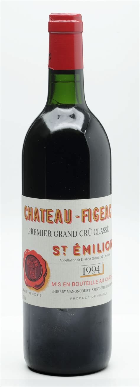 Château Figeac 1994 Saint Emilion 1er Grand Cru Classéthree Damaged