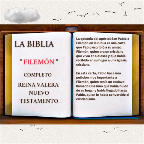 LA BIBLIA FILEMÓN COMPLETO REINA VALERA NUEVO TESTAMENTO LA