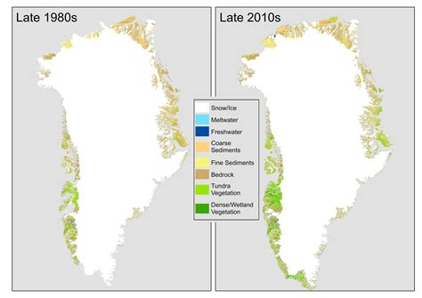 More And More Vegetation Takes Hold In Greenland As Ice Is Melting Rapidly