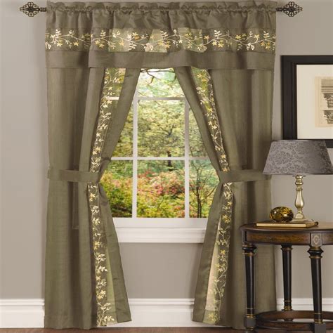 Canora Grey Shipley Synthetic Semi Sheer Curtain Pair Reviews Wayfair