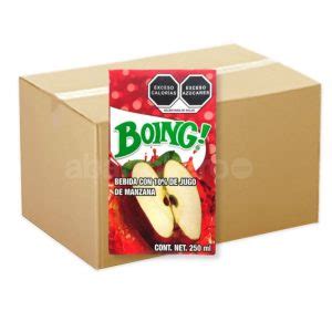 Boing Manzana 250 Ml Caja Con 27 Piezas Abarrotero