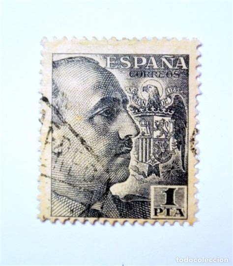 Sello Postal Espa A Pta Generalisimo F Comprar Sellos Usados