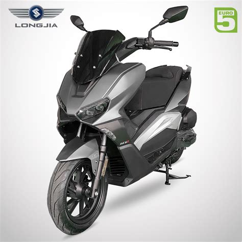 Scooter EASYMAX 125cc LONGJIA TNT MOTOR Gris Nardo Scooter 125 4 Temps