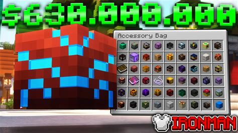 I Spent 630 MILLION COINS On This Hypixel Skyblock Ironman Ep 605