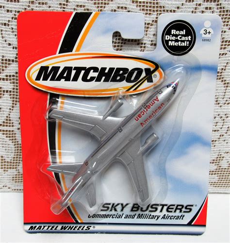 Matchbox American Airlines Sky Busters Mattel Toy Airplane Die Cast