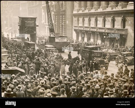 Wall street crash of 1929 hi-res stock photography and images - Alamy