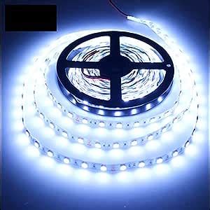 Fita LED Rolo 5 Metros Branco Frio 3528 Dupla Face A Prova D Agua