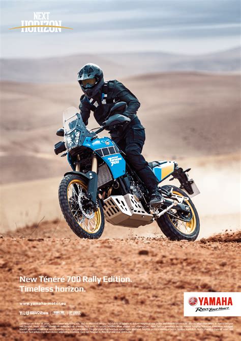 THE NEW YAMAHA TÉNÉRÉ 700 RALLY EDITION GETS TO TRAVEL THROUGH TIME