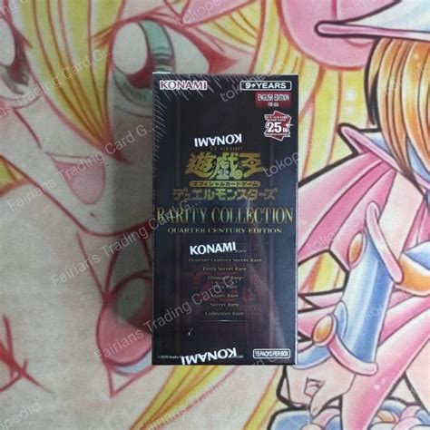 Jual Booster Box Yugioh Ae Rarity Collection Quarter Century Edition