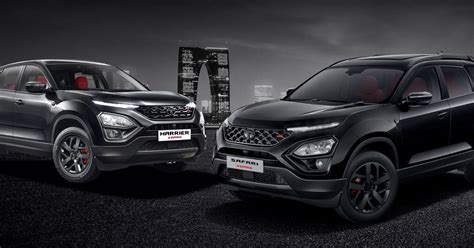 2023 Tata Nexon Harrier And Safari Dark Editions Launched Harrier And