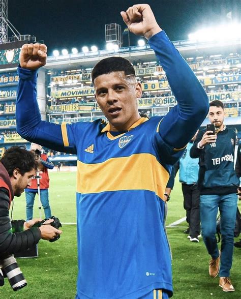 MARCOS ROJO 6 Capitan de Boca Boca juniors Club atlético boca