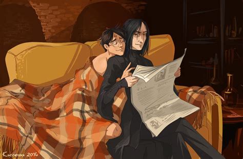 Snarry The Evening By Kissyushka On Deviantart Harry Potter Anime