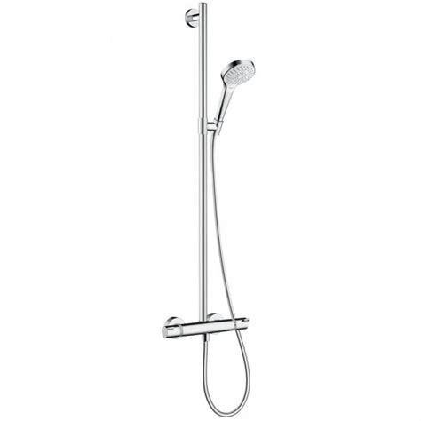 Hansgrohe Croma Select S White Chrome Multi Shower Set With