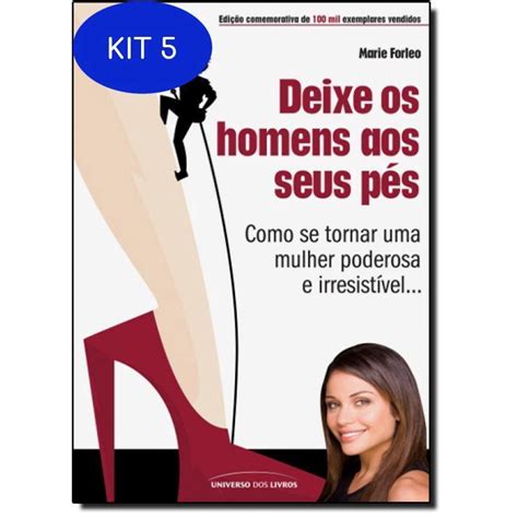 Kit 5 Livro Deixe Os Homens Aos Seus Pés Edição Comemorativa Submarino