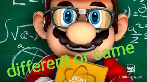 The Deference Between To Big Brain Marios Smg4 The Amino Amino