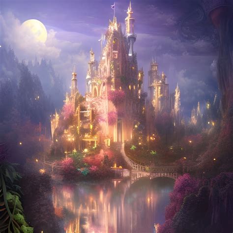 Fantasy Castle Ai Generated Artwork Nightcafe Creator