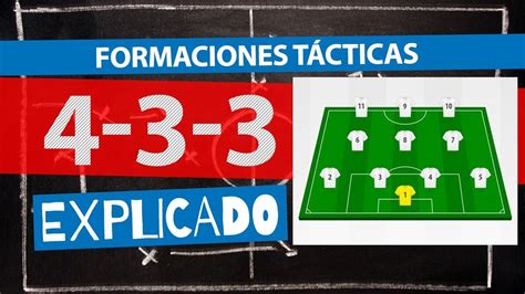 Formaciones Tácticas en el Futbol El 4 3 3 Variantes Ventajas y