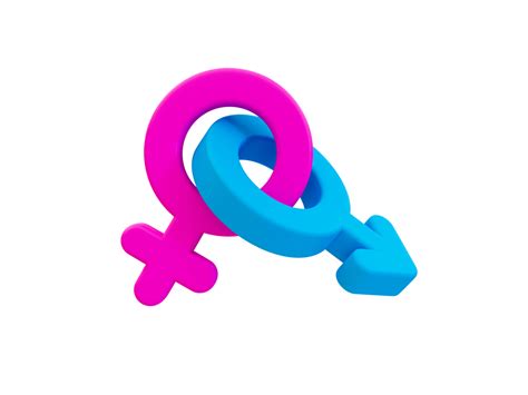 Female Gender Symbol 3d