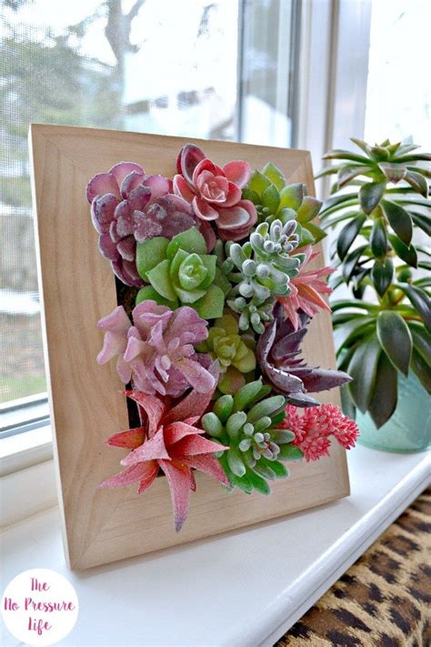 Easy Diy Faux Succulent Art