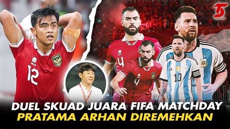 Timnas Naik Levelsty Siap Getarkan Piala Asiaarhan Kejutkan Argentina