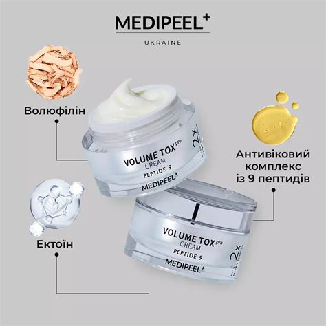 MEDI-PEEL Peptide 9 Volume Tox Cream PRO: найкращий омолоджувальний крем