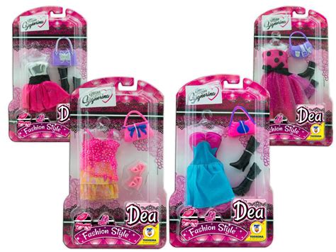 DEA VESTITI BAMBOLA FASHION STYLE 4 ASS Bimbomania SRL