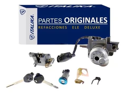 Kit Cerraduras Italika Ws150 Sport Ws175 Sport Original Envío gratis