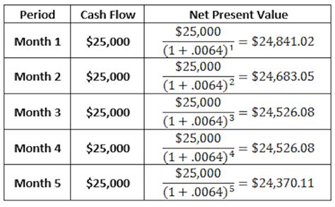 Net Present Value Npv