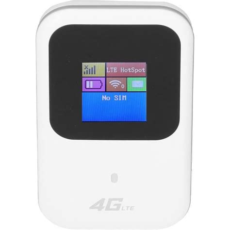 Mbps Lte Cat G Point D Acc S Mobile Sans Fil Cran Lcd Couleur