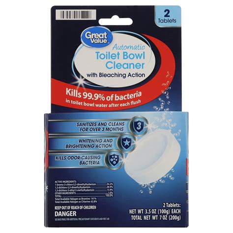 Great Value Toilet Bowl Tablet 2 Count 3 5 Oz