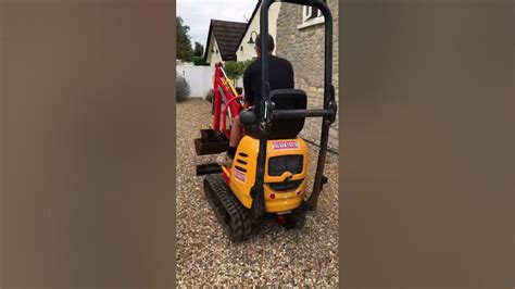 Driving Jcb Micro Digger 8010 Youtube