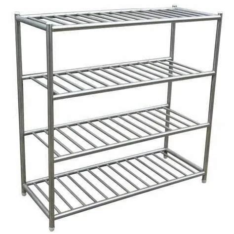 Stainless Steel Commercial Kitchen Rack Size Feet Height At Rs