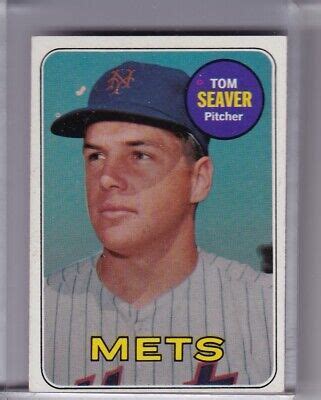 1969 TOPPS 480 TOM SEAVER NEW YORK METS HOF A182 EBay