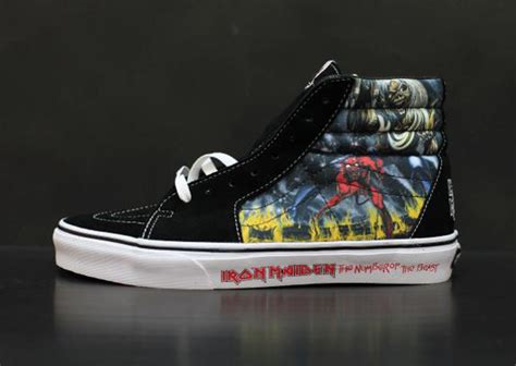 Iron Maiden X Vans The Number Of The Beast Collection