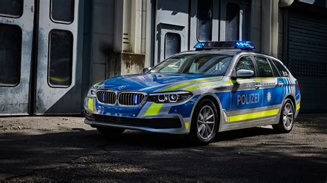 Foto BMW Tuning 2017 530d xDrive Touring Polizei automobil 2560x1440
