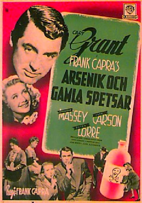 Arsenic and Old Lace 1944 Swedish B1 Poster - Posteritati Movie Poster Gallery