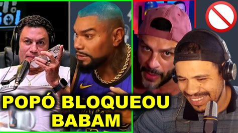 Pop E Naldo Benny Mandam Recado Para Bambam Ao Vivo Em Podcast