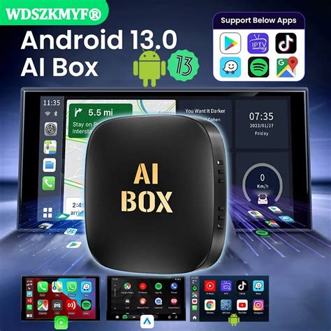 Novo In Smart Carplay Ai Box Android Carplay Sem Fio Android Auto